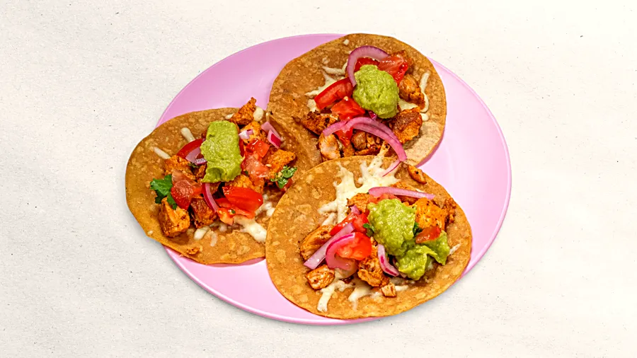 Kuřecí tacos s guacamole